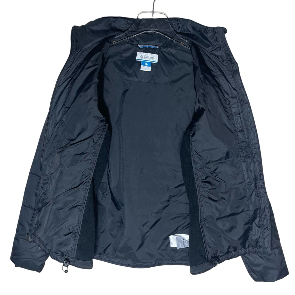 Columbia Powder Pillow Hybrid Black Water Resistant Zip-Up Jacket Size Large - Picture 15 of 16